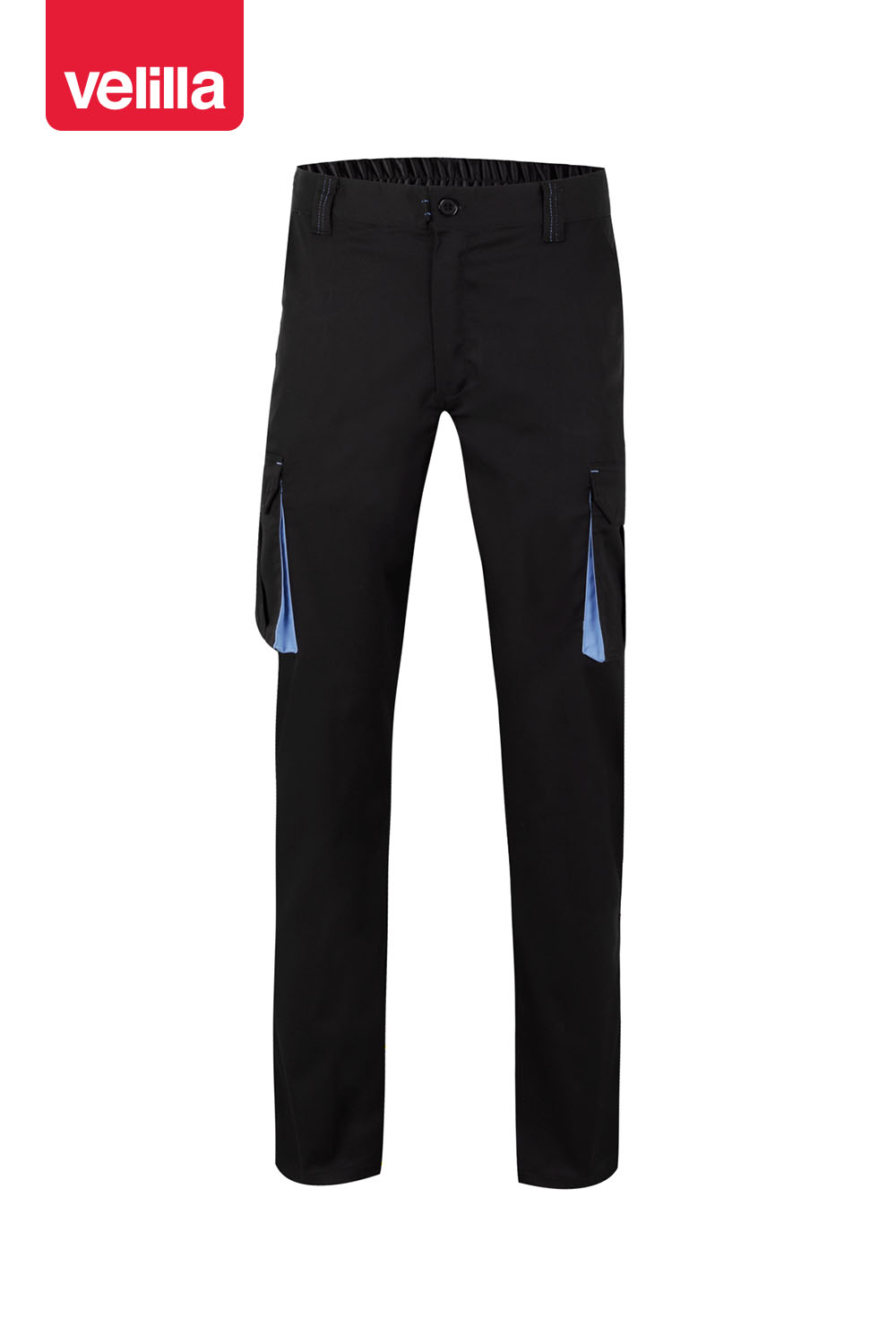 Pantalón stretch bicolor multibolsillos Total Match 103024S - Imagen 2