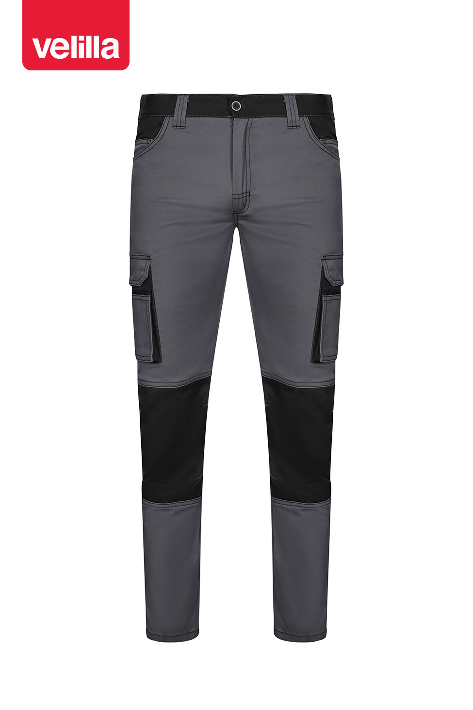 Pantalón stretch bicolor Solid Match 103031S - Imagen 11
