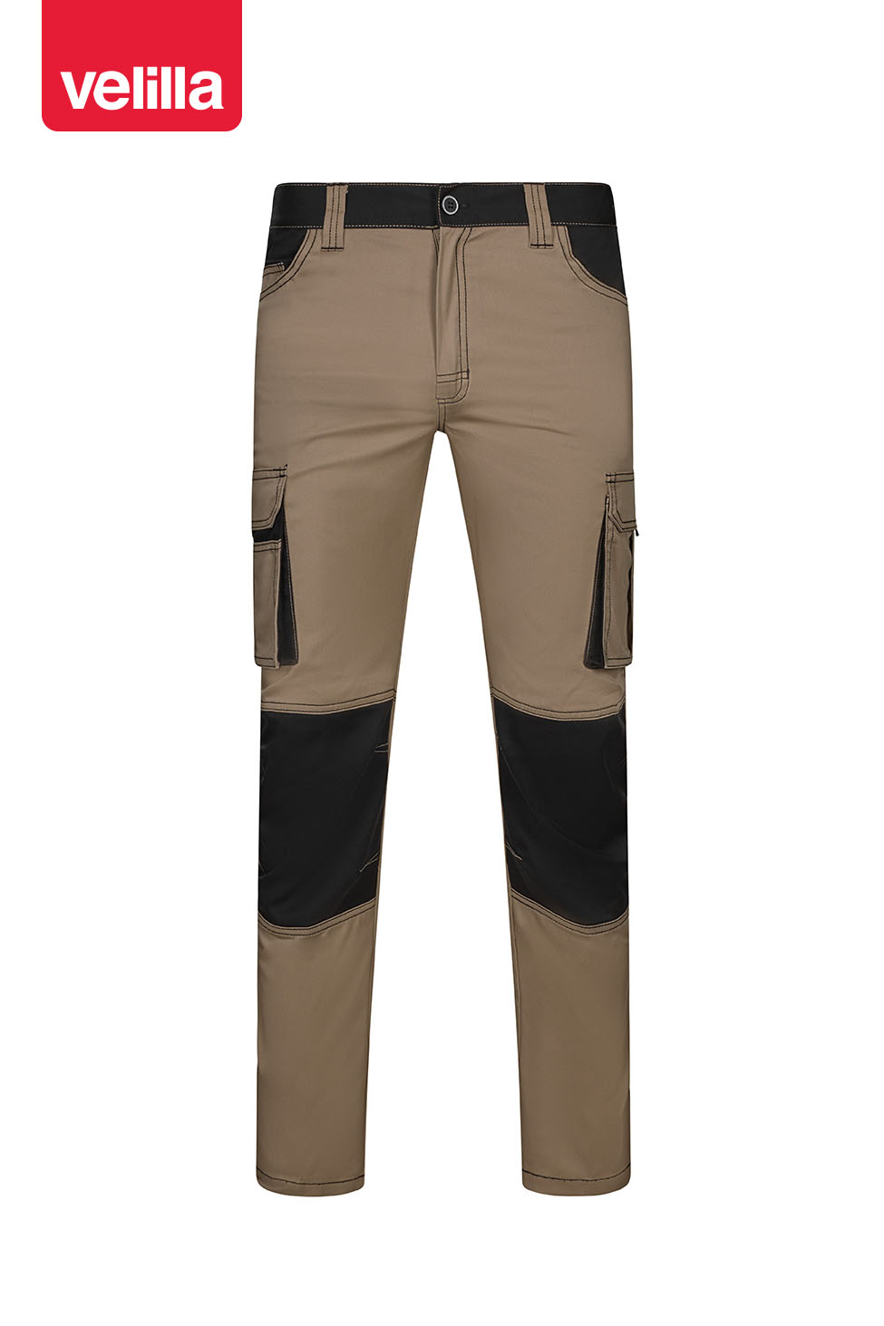 Pantalón stretch bicolor Solid Match 103031S - Imagen 16
