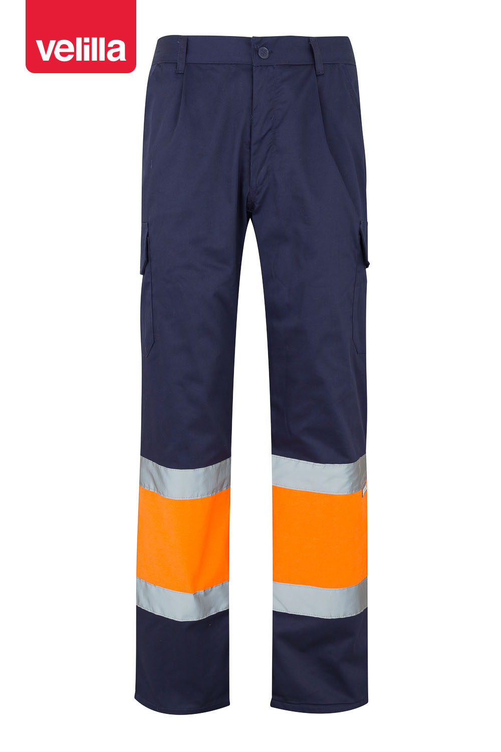 Pantalón AV forrado bicolor multibolsillos 156
