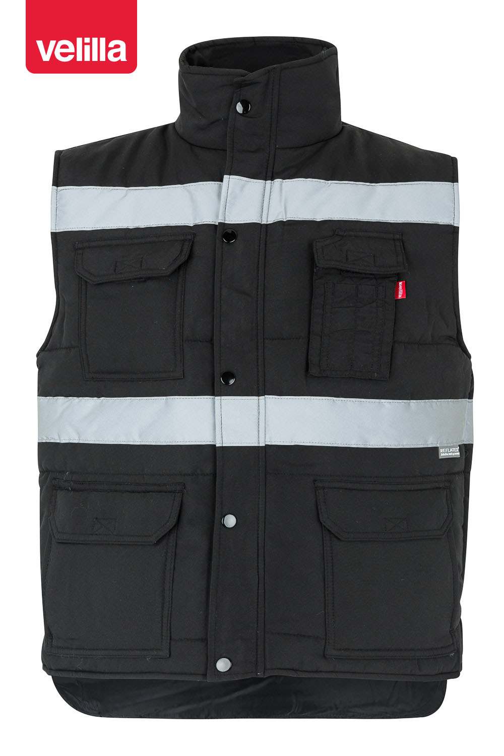 Chaleco acolchado multibolsillos con cintas 205904