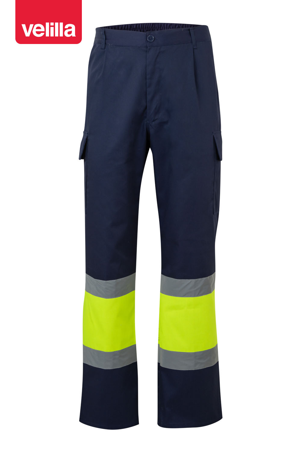 Pantalón AV bicolor multibolsillos 30300