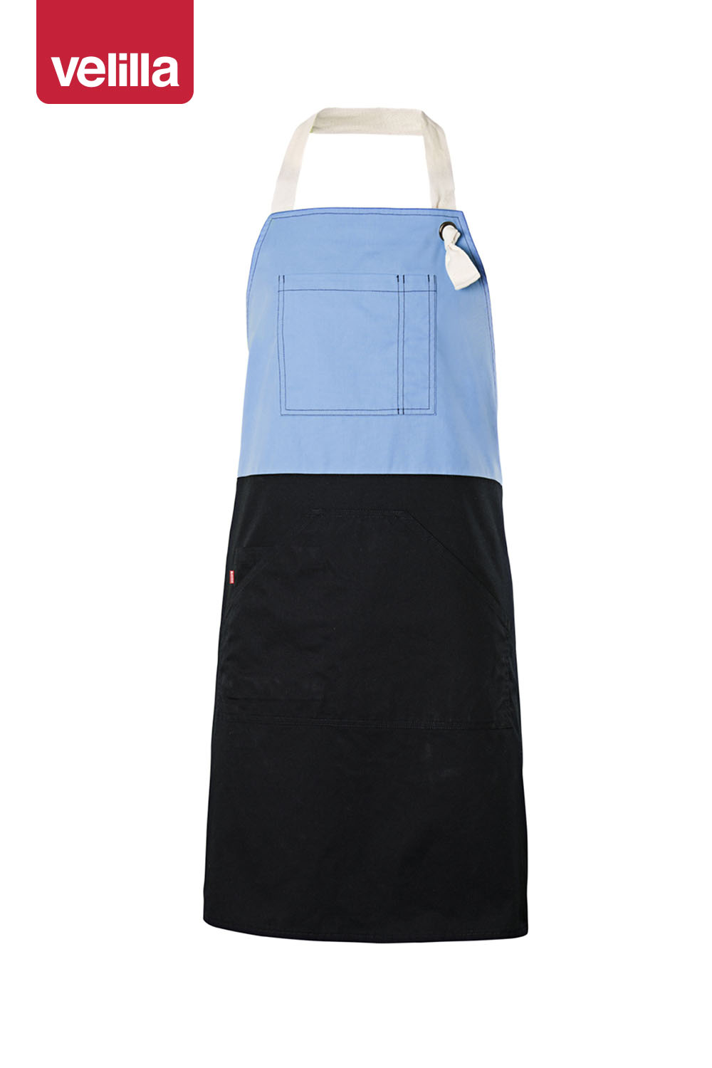 Delantal peto bicolor 404210B - Imagen 4