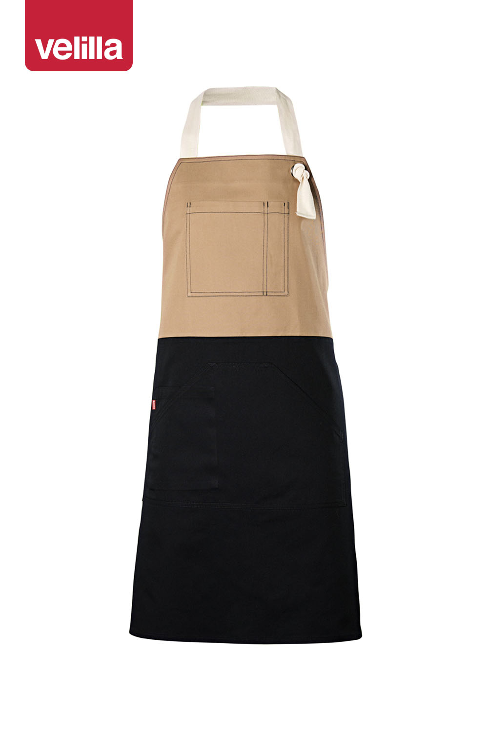 Delantal peto bicolor 404210B - Imagen 5