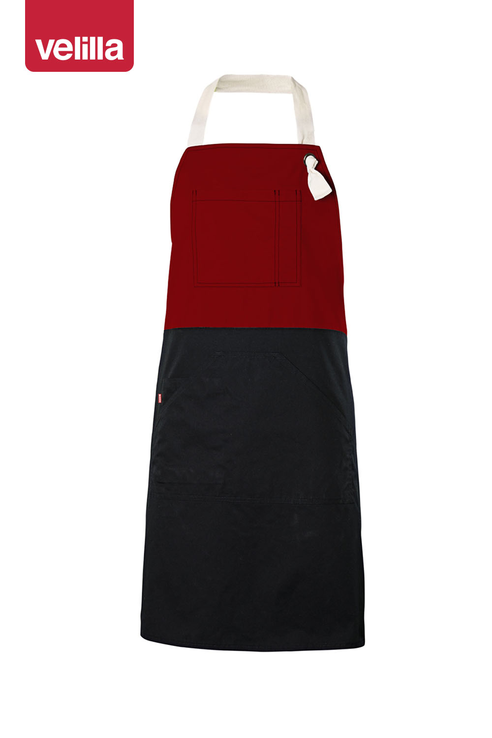 Delantal peto bicolor 404210B - Imagen 9