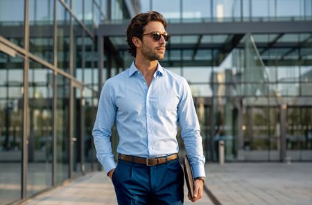 Camisa hombre manga larga OPORTO M/L
