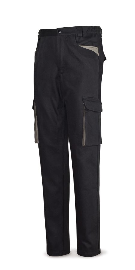 Pantalón negro algodón 270g. SUPERTOP