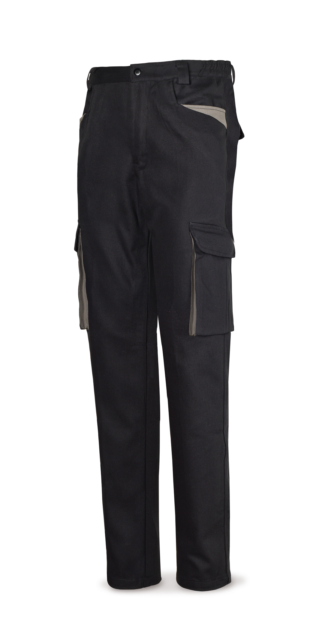 Pantalón negro algodón 270g. SUPERTOP