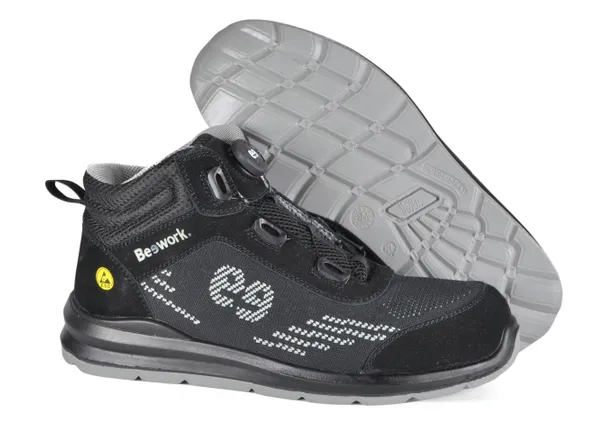 Bota deportiva cierre spinfast S3S TANUN